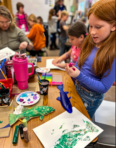 How students from a one-room schoolhouse turned fishing lures into reel-world learning